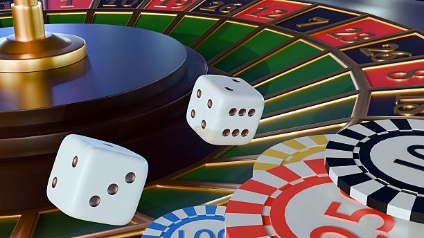 Live casino table with multiple players and dealer